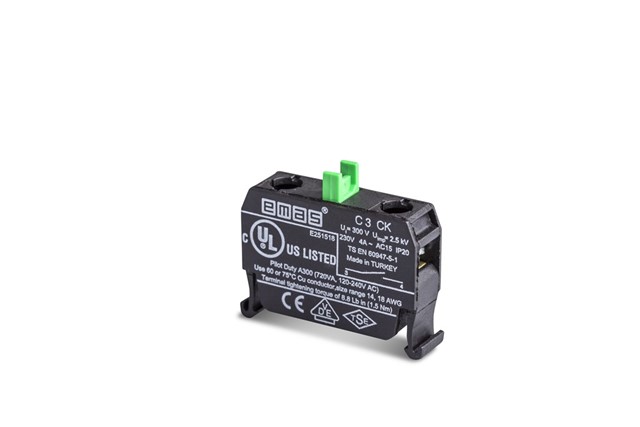 Spare Part 1NO Contact Block for Control Boxes  (C Series)